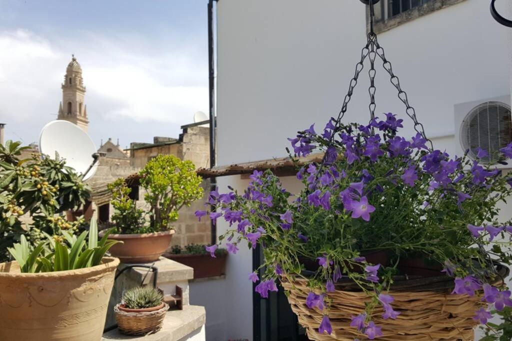 Апартаменты Terzo Campanello - Terrazza Nel Centro Storico Лечче Экстерьер фото